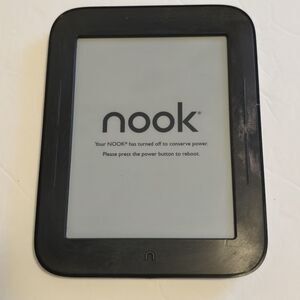 Barnes & Noble NOOK Simple Touch E-Reader Wi-Fi  2GB 6" BNRV300. Excellent